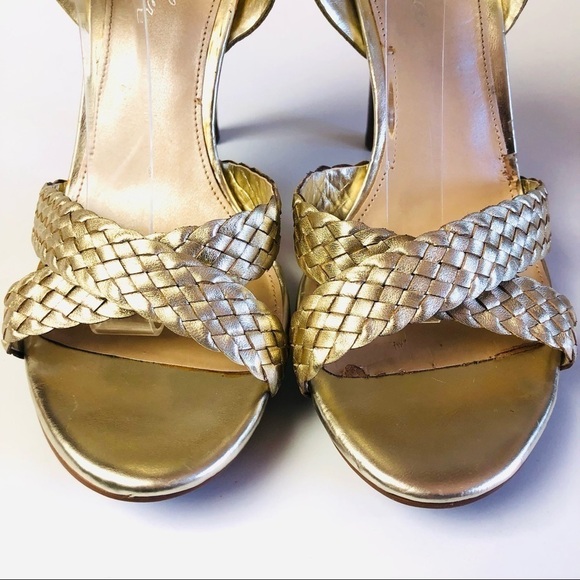 Marc Fisher Cari Metallic Stiletto Heel Sandals - Picture 6 of 15